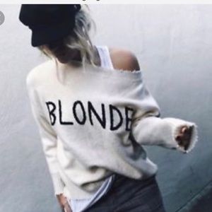 Zara | Sweaters | Zara Blonde Sweater 